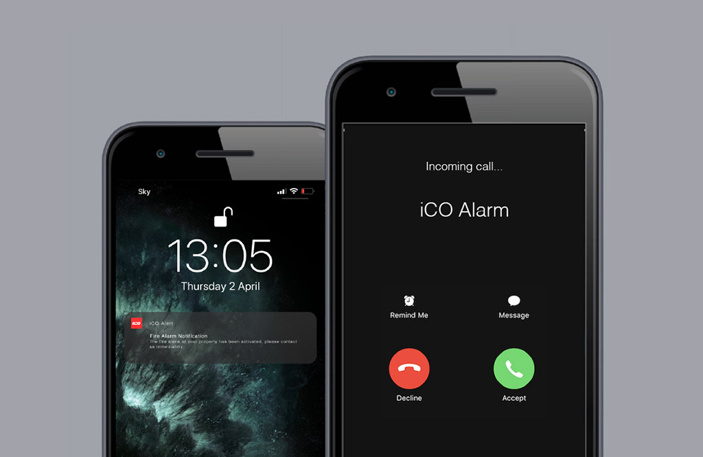 iCO Mobile Alarm - fire suppression